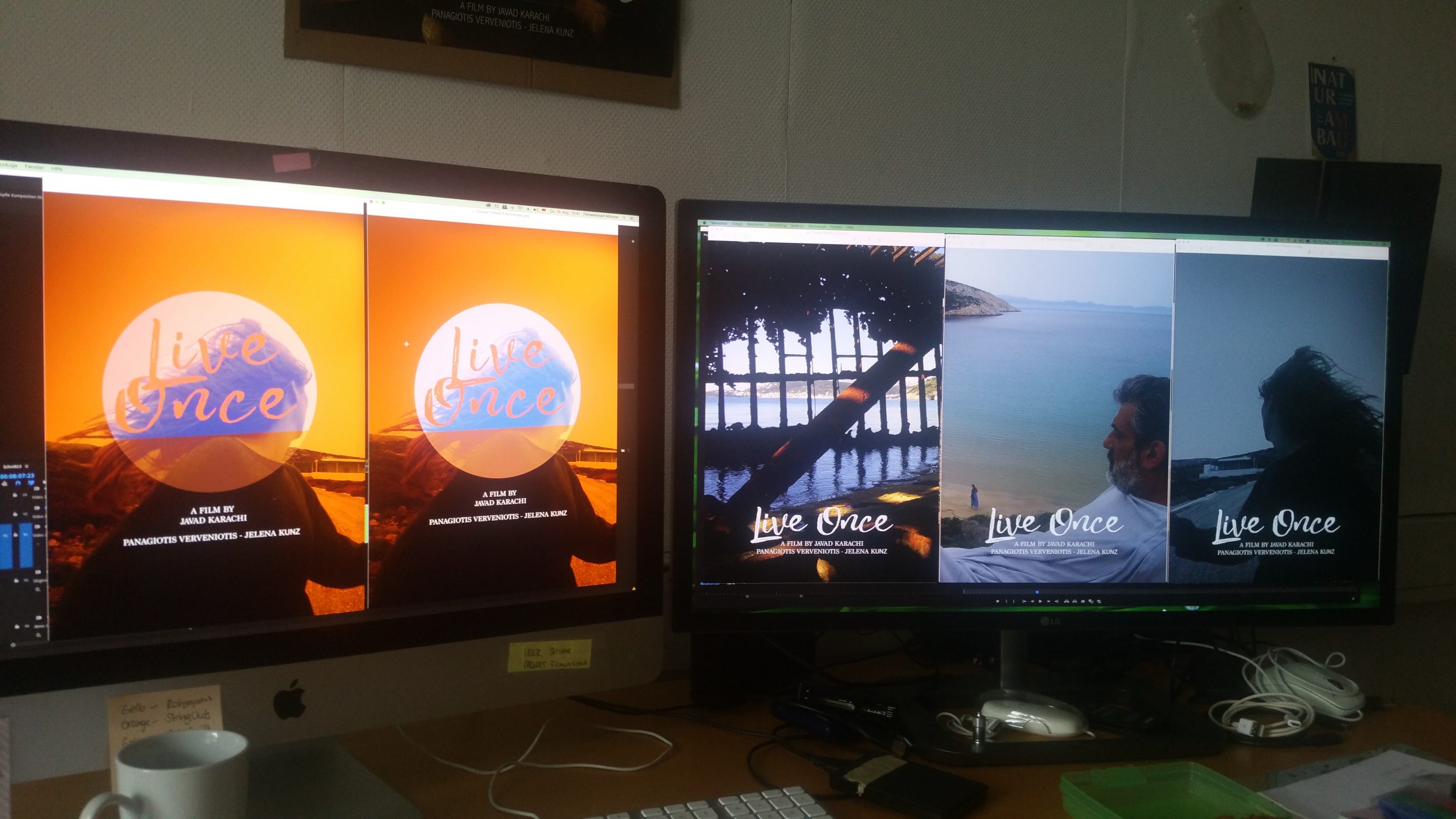 Spielfilm-Schnitt „Live Once“