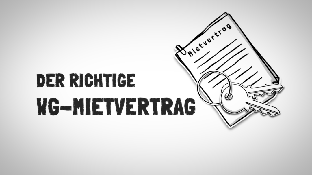 Animierter Erklärfilm fürs JIB (Teil 3) Der richtige WG-Mietvertrag