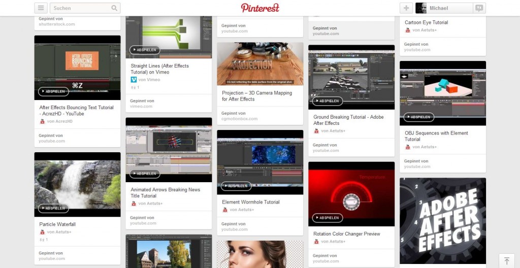 After Effects Tutorials Sammlung auf Pinterest After Effects Tutorials Sammlung auf Pinterest